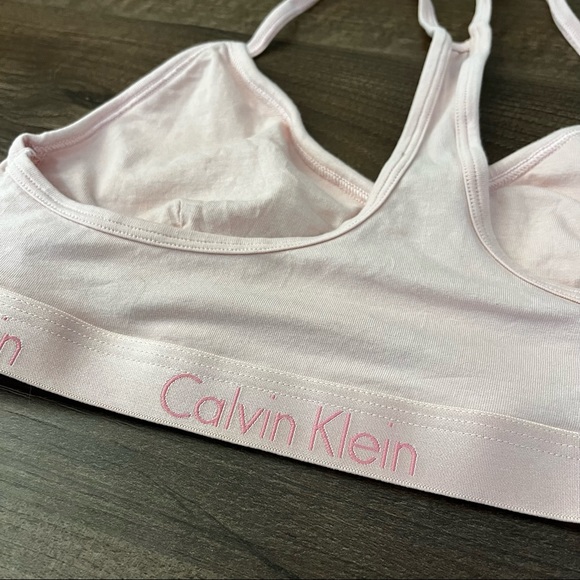 Calvin Klein Pink Sport Bra - Picture 5 of 7